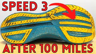 Saucony Endorphin Speed 3 Review After 100 Miles WOW [upl. by Atiuqad]