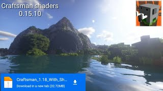 CraftsmanMastercraft Shaders 01510 Mod Apk Link Download [upl. by Novick]