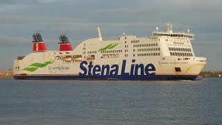 Stena Adventurer Holyhead Dublin ferry [upl. by Tenaej363]