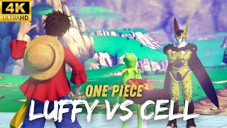 🇮🇹 CELL PERFETTO VS LUFFY  ANIMAZIONE DI DevilArtemis [upl. by Deppy]