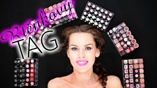 Rtěnkový TAG  Lipstick TAG [upl. by Roseanna]