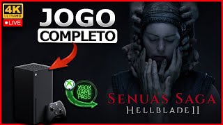 Senua’s Saga HELLBLADE 2  GAMEPLAY Completa No XBOX SERIES X em 4k  LANÇAMENTO Ao Vivo GAME PASS [upl. by Ezitram113]