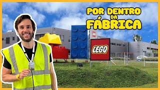 FÁBRICA DA LEGO Como as peças de LEGO são feitas [upl. by Boarer]