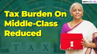 Tax Burden On MiddleClass Reduced Nirmala Sitharaman  NDTV Profit [upl. by Artus]