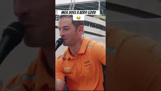 Why is IndyCar driver Alexander Rossi asking if I’ve ever milked a cow 🤔 [upl. by Myra20]