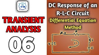 DC Response of an RLC CircuitDifferential Equation Method [upl. by Marylynne632]