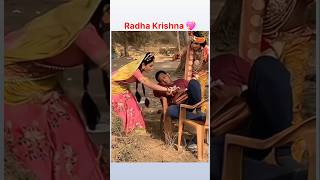 Radha Krishna 💖 Behind the scene 🤯 radhakrishna radha radharani radheradhe youtubeshorts [upl. by Gusba]