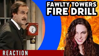 American Reacts  FAWLTY TOWERS  Fire Drill Scene [upl. by Lasley]