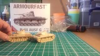 Review 01 Armourfast tanks WW2 172 [upl. by Beaulieu]