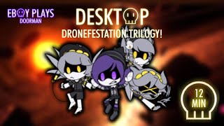 Dronefestation Trilogy 2  MURDER DRONE but inside your Desktop  Eboy Plays  Murder Drones Shimeji [upl. by Mikel]