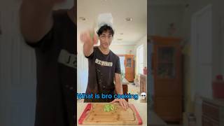 Bro Who SWEARS He Can Cook 😂 funny comedy comedyfilms [upl. by Aleacin]