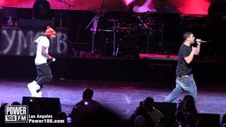 Drake amp Lil Wayne Perform The Motto at Power106 Cali Christmas 2011 [upl. by Glialentn573]