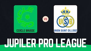 Jupiler Pro League  Cercle Brugge  Union Saint Gilloise 08122024 [upl. by Vokaay]