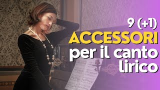 10 accessori essenziali per il canto lirico  Guida per principianti [upl. by Milurd40]