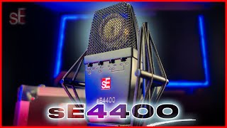 sE4400 Condenser Microphone Review  Test [upl. by Drape]