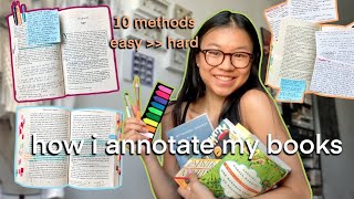 a realistic guide to book annotation  10 ways to annotate your books [upl. by Elodie]