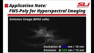 Application Note Flexible Wavelength Selector FWS Poly for Hyperspectral Imaging [upl. by Blumenfeld]