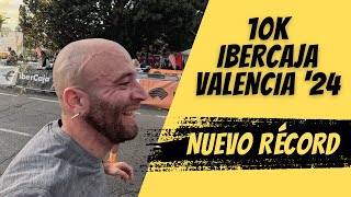 RECORD en la 10K IBERCAJA de VALENCIA  VLOG [upl. by Nek]