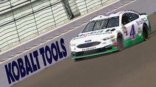 Kevin Harvick 2017 Kobalt Tools 400 Crash  Las Vegas  NR2003 Reenactment [upl. by Anstice]