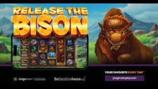 Release the Bison Slot Bonus Buy SENSATIONAL casino slot bonus [upl. by Annovoj]