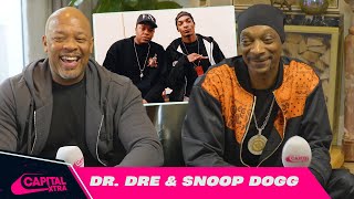 Dr Dre amp Snoop Dogg spill the secret behind their 30 year friendship 👀  Capital XTRA [upl. by Rusell]