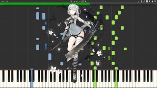 NieR  Kainé  Escape Piano Cover Synthesia [upl. by Yblok706]