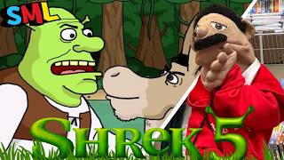 SML Movie Shrek 5 Reaction Puppet Reaction [upl. by Oirtemed]