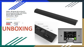 NO FACE ENERGY VIZIO  MSeries AllinOne 21 Immersive Sound Bar w Dolby AtmosDTSX Unboxing [upl. by Wolff]