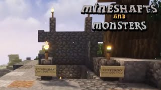 Mineshafts and Monsters 1165 на сервере  стрим 1 запись [upl. by Yenterb833]