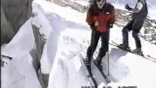 How NOT to Ski Corbets Couloir  Great Fall [upl. by Nilloc42]