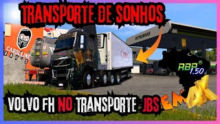 VOLVO FH QUALIFICADO NO TRANSPORTE DE FRIOS  JBS  DESTRINCHANDO O MAPA RBR  ETS 2 150 [upl. by Hamo]