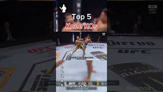 5 of the best standing knee KOs in MMA history ufc mma boxing wrestling bellator [upl. by Belier958]