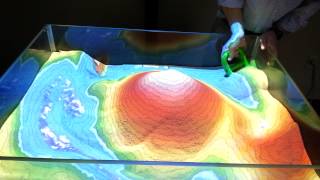 Augmented Reality Sandbox Black Rock Retreat [upl. by Phila45]