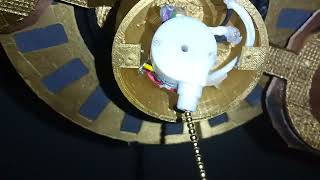 Testing my Gear driven ceiling fan with 2 blades 3D printed Part 1 [upl. by Gorges339]