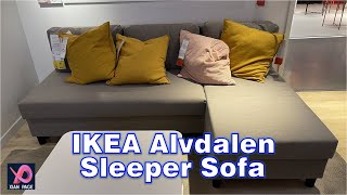 IKEA Alvdalen 3Seats Sleeper Sofa [upl. by Eustatius931]