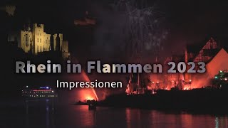 Rhein in Flammen 2023 [upl. by Bedwell]