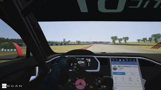 Electric GT Tesla Model S EPCS Race car Mod Assetto CorsaHD Gameplay [upl. by Ariadne578]