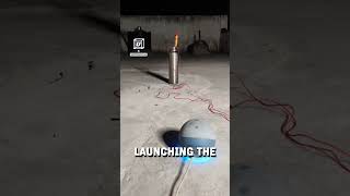 Alexa launches a rocket 🤯 🎥 manisprojectslab [upl. by Eentihw13]