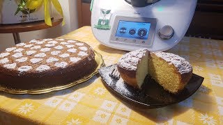 Torta caprese al limone rivisitata per bimby TM6 TM5 TM31 senza glutine [upl. by Skipton]