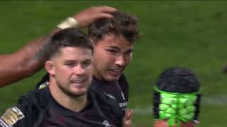 TOP 14  Essai de Antoine DUPONT ST  Stade Toulousain – ASM Clermont [upl. by Zawde]