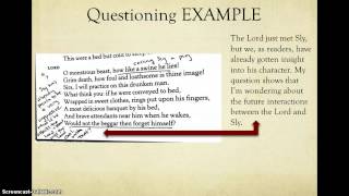 Annotating a text [upl. by Katusha]