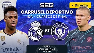 🏆⚽️ REAL MADRID 3  3 MANCHESTER CITY  Así te contamos los cuartos de final de la Champions League [upl. by Nina716]