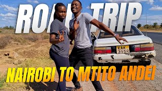 NAIROBI TO MTITO ANDEI ROAD TRIP 🚗💨😀 [upl. by Maples97]