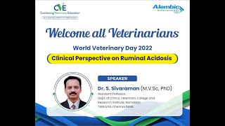 Clinical Perspective on Ruminal Acidosis by DrSSivaraman [upl. by Amerak8]