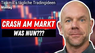 Crash am Aktienmarkt  VIX springt über 80 an [upl. by Eedyah986]