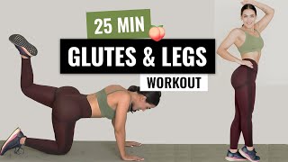 DAY 10 Fresh Start  25 MIN LEGS amp GLUTES Workout  BEGINNER FRIENDLY  No Equipment [upl. by Bruni]