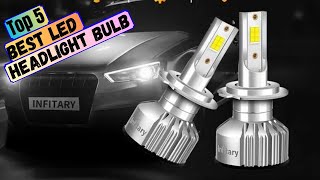 Best Led Headlight Bulb of 2024  Top 5 Led Headlights for Car [upl. by Guenna4]