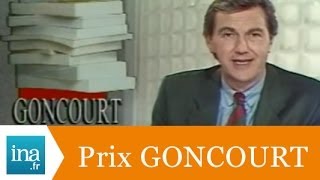 Les préparatifs du Prix Goncourt  Archive INA [upl. by Mitinger]