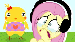 Fluttershy plays Can Your Pet 🍉  Heartbreaking [upl. by Arratal]