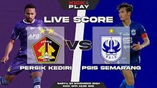 🔴 Persik Kediri vs PSIS Semarang  Liga 1 Indonesia  LIVE SCORE [upl. by Azalea]